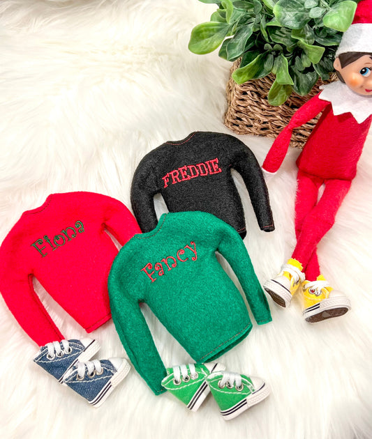 *Preorder: Santa’s Helper Sweater and Sneaks*