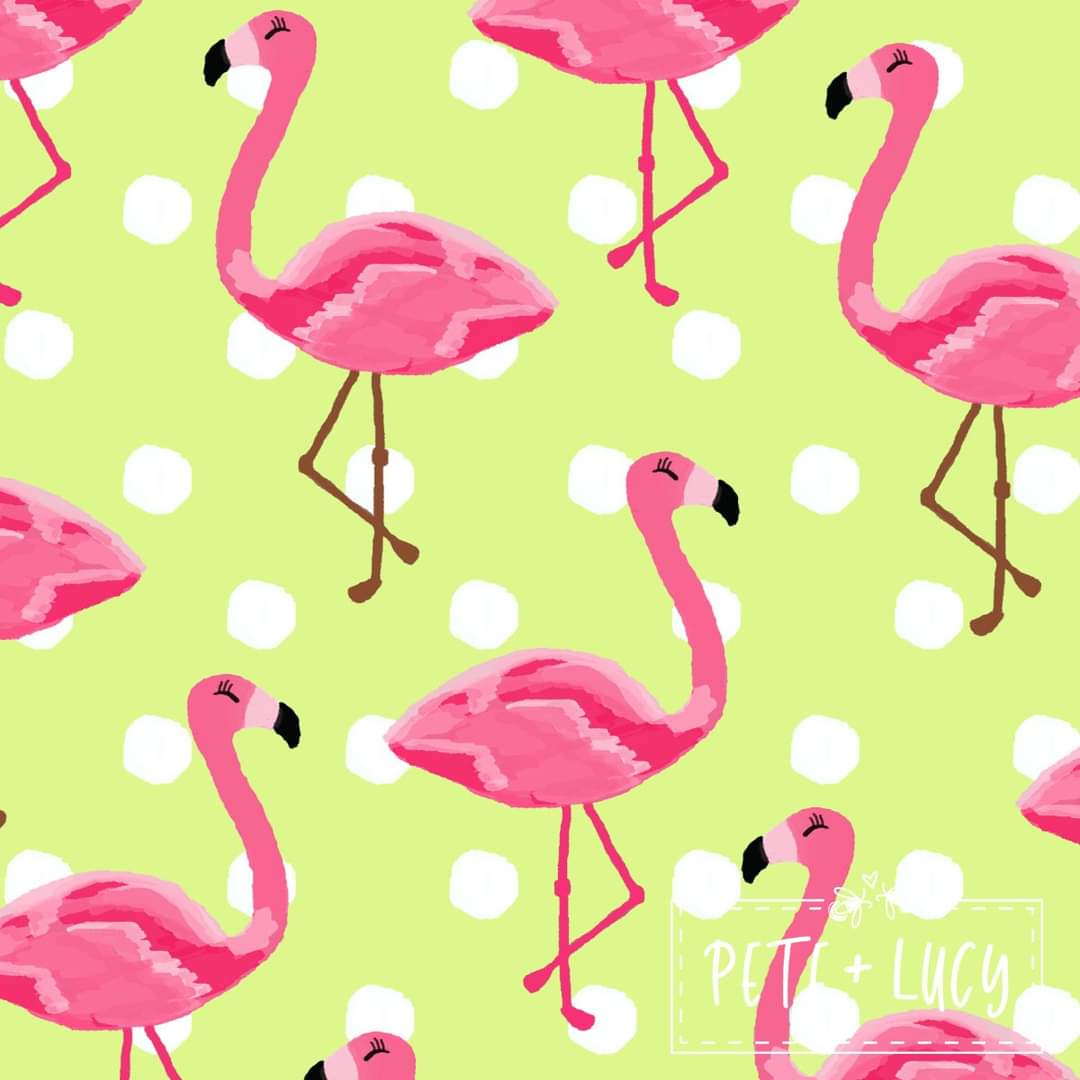 Fancy Flamingo 1 piece swimsuit