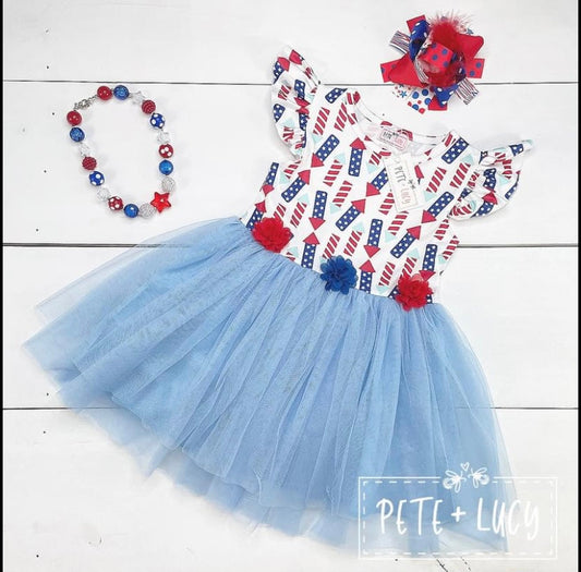 Firecracker tulle dress