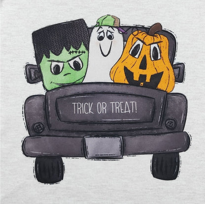 Trick Or Treat Trunk raglan